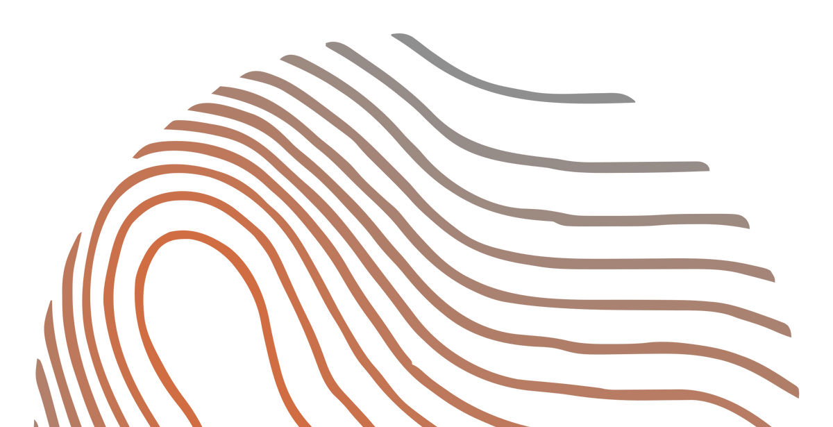 Layered grey mountain range silhouette illustration